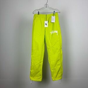 Nike x Stüssy Track Pants Lime Green Size Small
